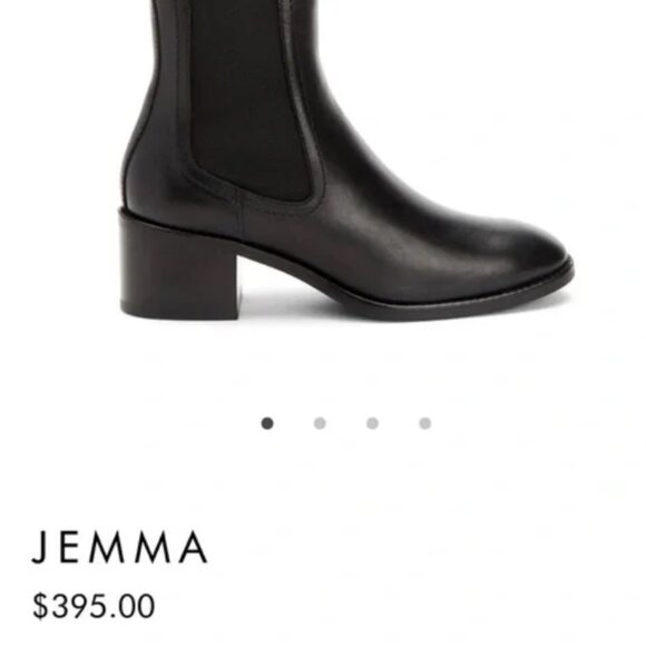 Aquatalia Leather Jemma Leather Chelsea Boots SZ 8.5 - Picture 3 of 9